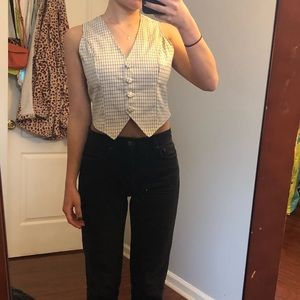 NWT Nasty Gal cropped vest